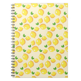 Cuaderno Portátil, amarillo, limón, Zitrone, Notizbuch