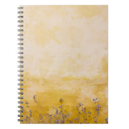 Cuaderno Portátil amarillo y lavanda