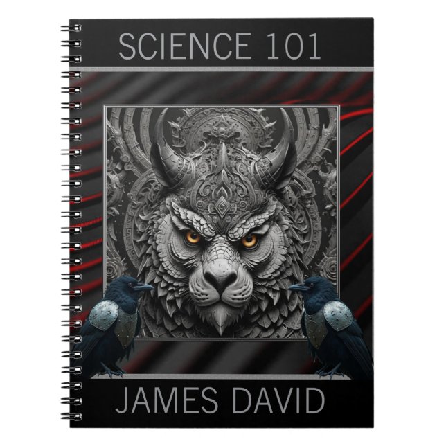 Cuaderno portátil Armor de león (Frente)