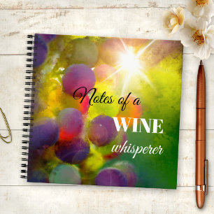 Cuaderno Portátil Art Moderno Wine Lover Grapes