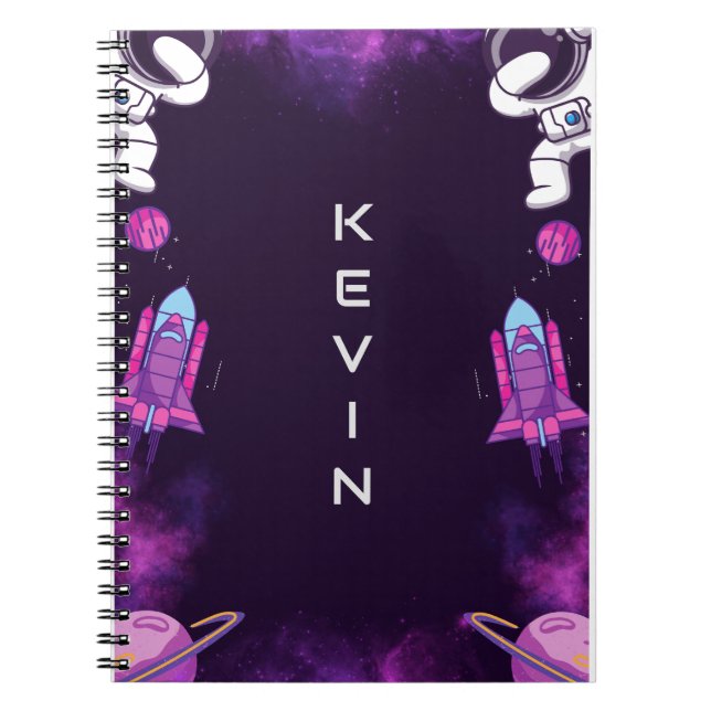 Cuaderno Portátil astronauta (Frente)