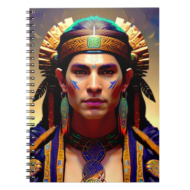 Cuaderno Portátil Atlantean Shaman (Frente)