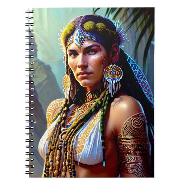 Cuaderno Portátil Atlantean Shaman (Frente)