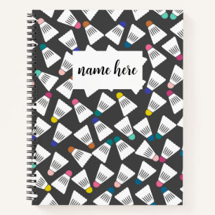 Cuaderno Portátil Badminton personalizado