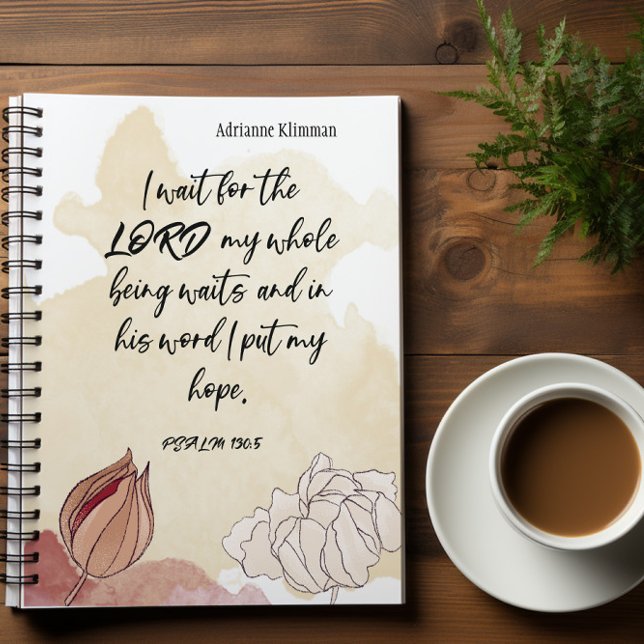 Cuaderno Portátil biblia personalizada versar artístico (Subido por el creador)