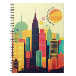 Cuaderno Portátil Big City Vibes