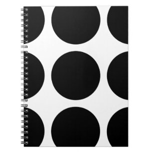 Cuaderno Portátil Big Polka Dots