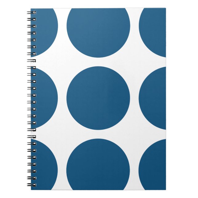 Cuaderno Portátil Big Polka Dots (Frente)