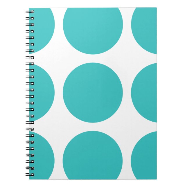 Cuaderno Portátil Big Polka Dots (Frente)