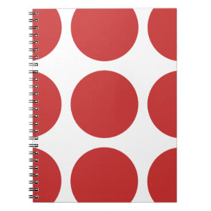 Cuaderno Portátil Big Polka Dots