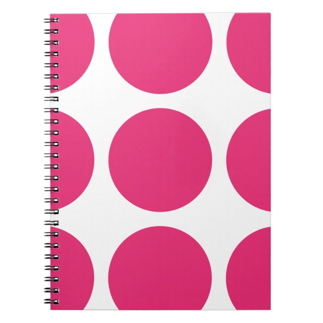 Cuaderno Portátil Big Polka Dots (Frente)