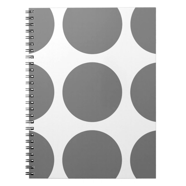 Cuaderno Portátil Big Polka Dots (Frente)