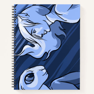 Cuaderno Portátil blanco espiral de 8,5" x 11"