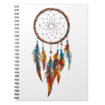 Portátil Bohemian Feather Dreamcatcher