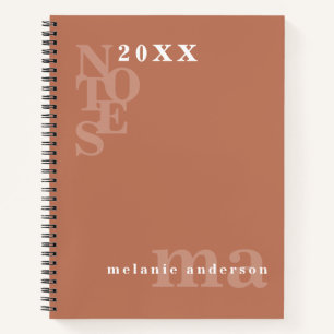 Cuaderno Portátil Boho Minimalista y personalizado