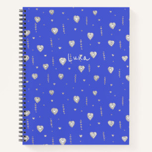 Cuaderno Portátil bonito Blue Heart2Heart