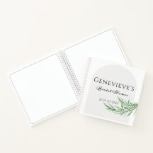 Portátil Bridal Shower Gift | espiral de vegetació