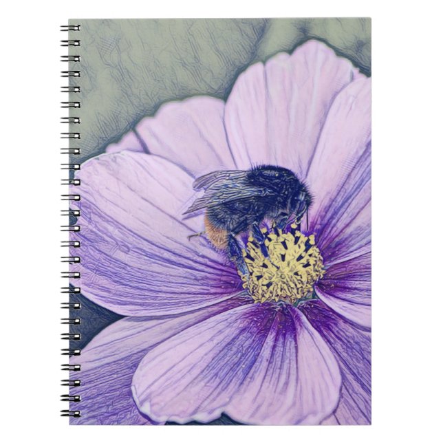 Cuaderno Portátil Bumble Bee (Frente)