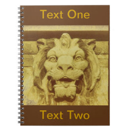 Cuaderno Portátil - Cabeza de león