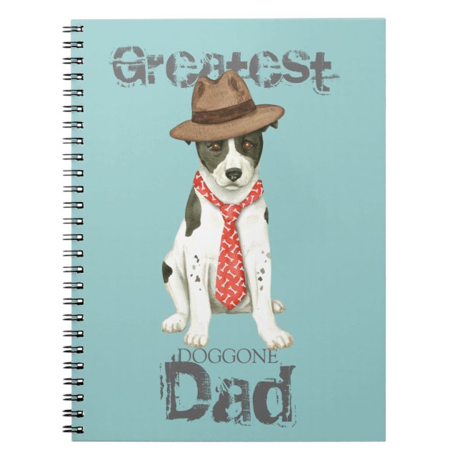 Cuaderno Portátil Canaan Dog Dad (Frente)
