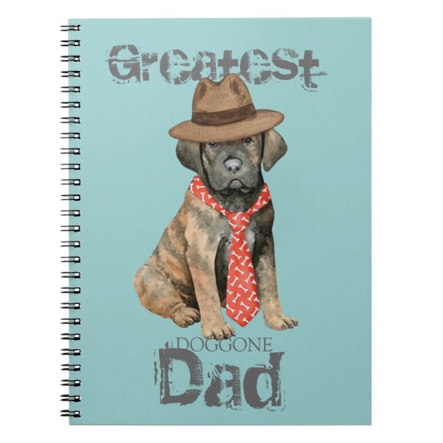Cuaderno Portátil Cane Corso Dad (Frente)
