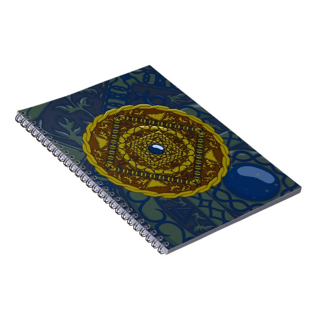 Cuaderno Portátil Capricorn Mandala (Lado Derecho)