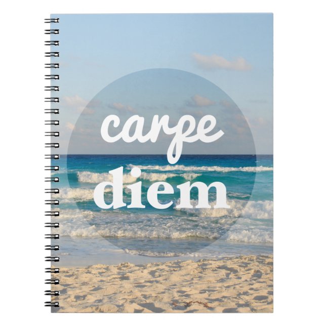 Cuaderno Portátil Carpe Diem (Frente)