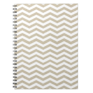 Cuaderno Portátil Chevron de pergamino