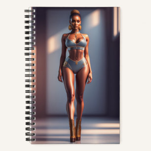 Cuaderno Portátil chica de moda