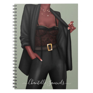 Cuaderno Portátil Chica jefe personalizado