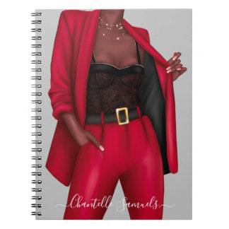 Cuaderno Portátil Chica jefe personalizado