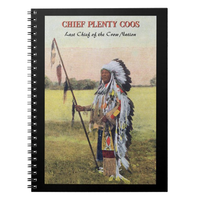 Cuaderno Portátil Chief Plenty Coos (Frente)
