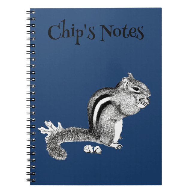 Cuaderno Portátil Chipmunk (Frente)