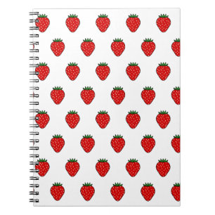 Cuaderno Portátil clásico de fresa