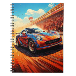 Cuaderno Portátil - coche deportivo