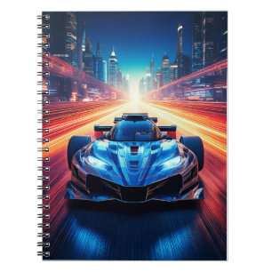 Cuaderno Portátil - coche deportivo