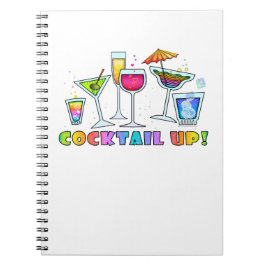 CUADERNO PORTÁTIL COCKTAIL UP GLASSES