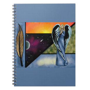 Cuaderno Portátil con Ángel