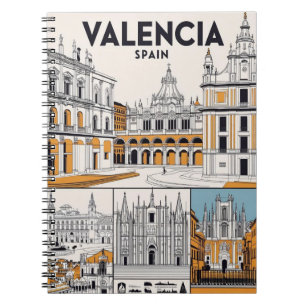 Cuaderno Portátil con arquitectura Valencia