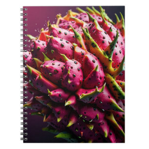 Cuaderno Portátil con arte de frutas tropical