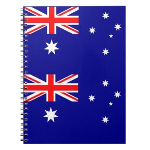 Cuaderno Portátil con bandera de Australia