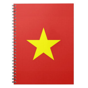 Cuaderno Portátil con bandera de Vietnam