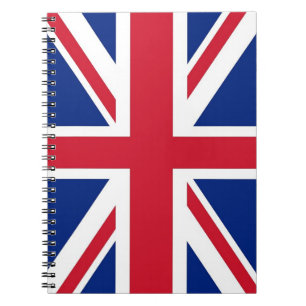 Cuaderno Portátil con bandera del Reino Unido