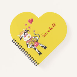 Cuaderno portátil con corpulento personalizado par