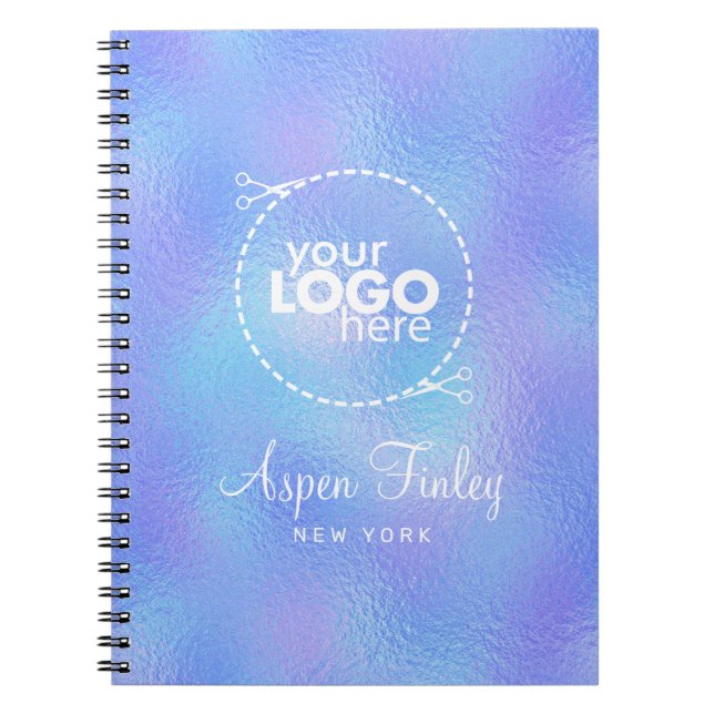 Cuaderno Portátil con logotipo de Relieve metalizado irland (Frente)