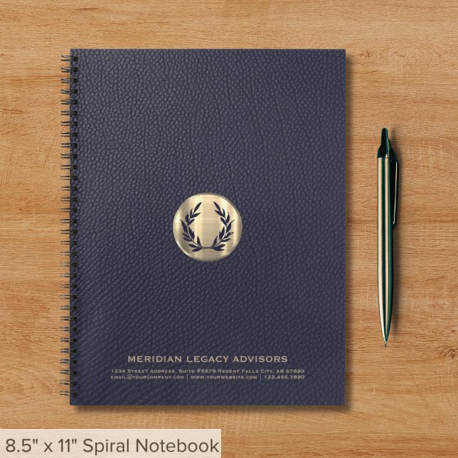 Cuaderno Portátil con marca Laurel Emblem (Subido por el creador)