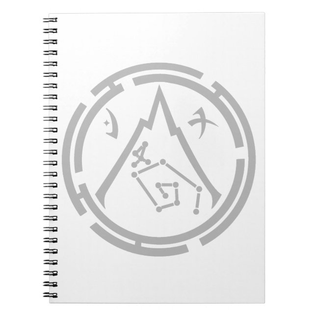 Cuaderno Portátil con pantalla de escarlata [Gray Emblem] (Frente)