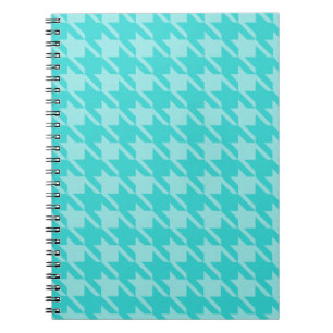Cuaderno Portátil con patas de fondo turquesa