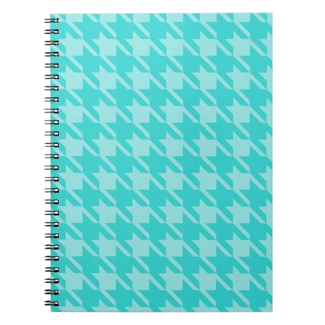 Cuaderno Portátil con patas de fondo turquesa (Frente)