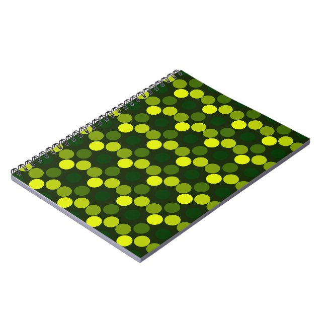 Cuaderno portátil con puntas de limón limón (Lado Izquierdo)
